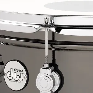 DW Design Caisse Claire 14"x 6.5" Black Nickel Over Brass