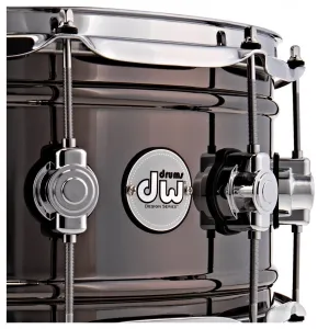 DW Design Caisse Claire 14"x 6.5" Black Nickel Over Brass