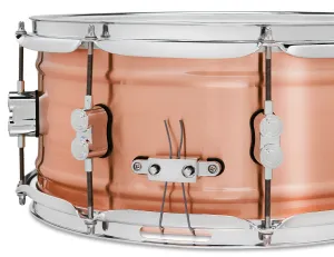 PDP Concept Series Caisse Claire 14"x 6.5" Brushed Copper 1.2mm