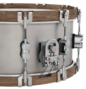 PDP Concept Series Caisse Claire 14"x 6.5" Aluminium Wood Hoop 3mm
