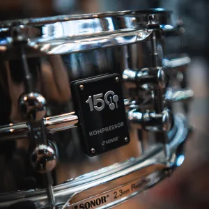 SONOR Kompressor Caisse Claire 14"x 5.75" Acier 150th Anniversary