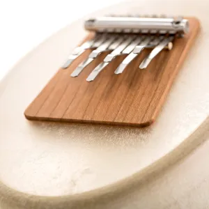 Kalimba Hokema Sansula 9 Lames Deluxe - Peau Animal