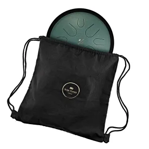 MEINL SONIC ENERGY CSTD1DG Compact Steel Tongue Drum 10" Si Mineur 432hz, 8 Notes, Dark Green