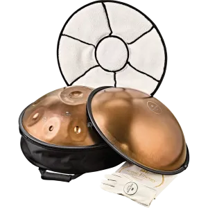 MEINL SONIC ENERGY Handpan E La Sirena 10 Notes 432Hz Vintage Copper