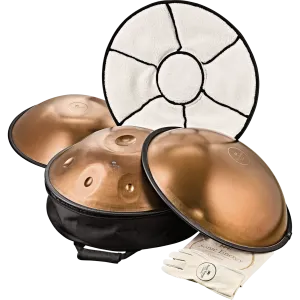 MEINL SONIC ENERGY Handpan F Pygmy 11 Notes 440Hz Vintage Copper