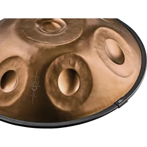 MEINL SONIC ENERGY Handpan Bb2 Amara 9 Notes 432Hz Vintage Copper Gra