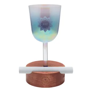 MEINL SONIC ENERGY WSL Support Bois pour Bol Crystal à Poignée/Diapason Crystal Large