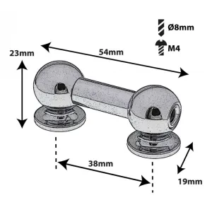 SPAREDRUM Coquille Tube Lug Double Tirant 38mm