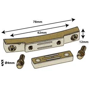 SPAREDRUM STOB5BR Contrepartie Declencheur "Deluxe" 62mm Gold