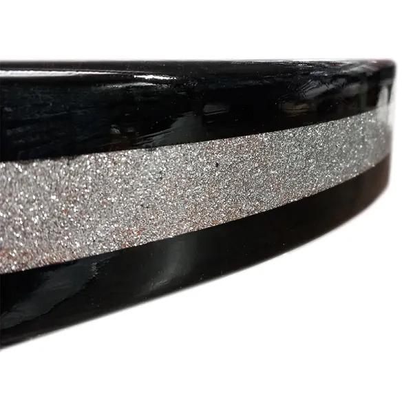 Cercle GC Lalite Drums 22" Black - Gloss Silver Sparkle Inlay