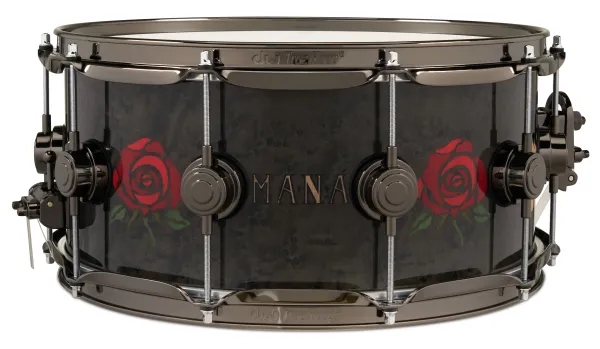 Produit DW Collector's Caisse Claire 14"x 6.5" Icon Alex Gonzalez Mana Signature Image