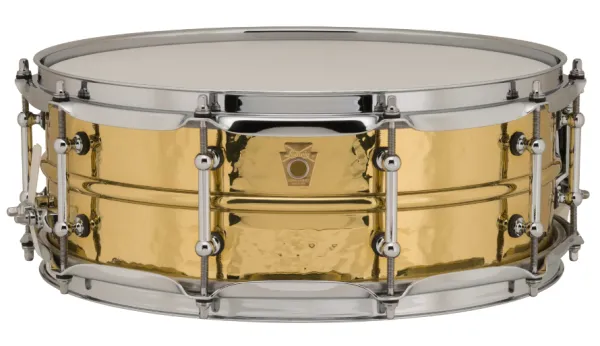 LUDWIG Brass Hammered Caisse claire 14"x 5"