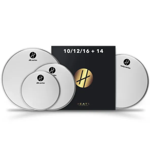 Produit HEATS Pack dB Coated 10“ 12“ 16“ + 14“ Tasty Image