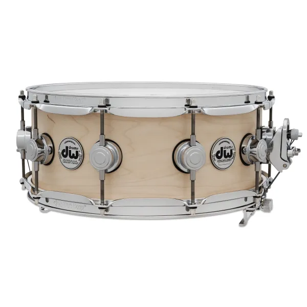 Produit DW Collector's Caisse Claire 14"x 6.5" Solid Maple Solid Maple Satin Oil Natural Image