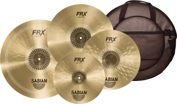 SABIAN FRX Performance Pack 4pcs + Housse
