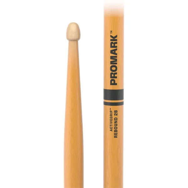 PROMARK Baguettes 2B Rebound Hickory Active Grip Clear