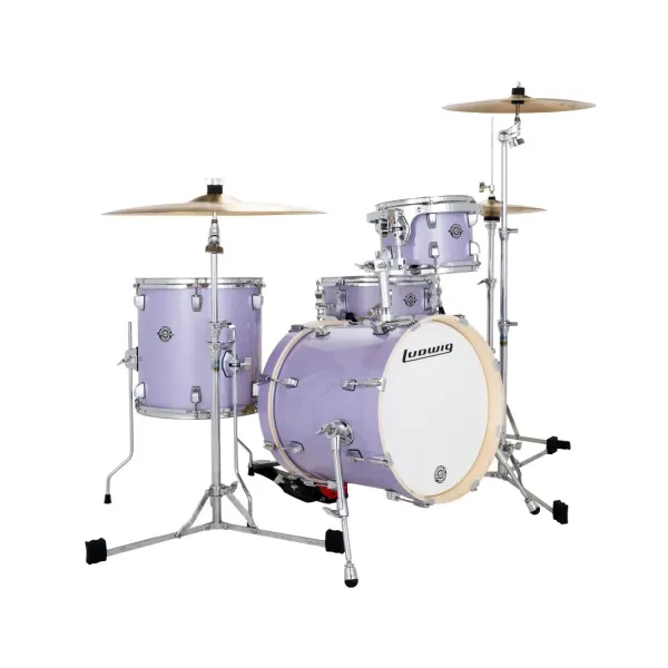 LUDWIG Breakbeats Questlove Batterie 16"/4pcs Lilac Sparkle