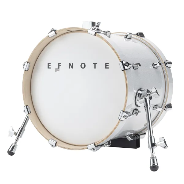 EFNOTE EFD-K1612-WS Pad Grosse Caisse 16 X 12" - White Sparkle
