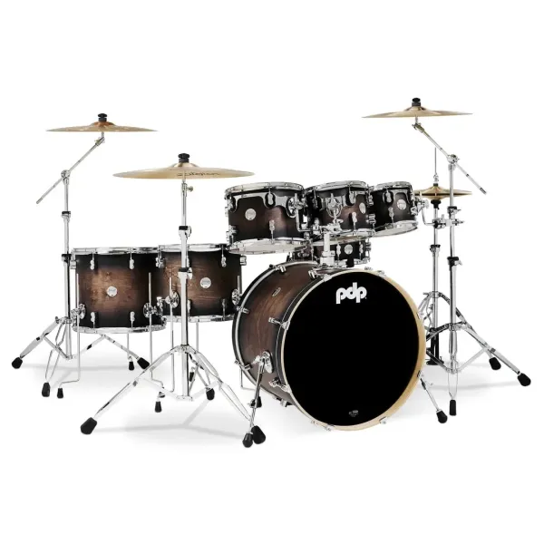 Produit PDP Concept Maple Batterie 22"/7pcs Satin Charcoal Burst Image