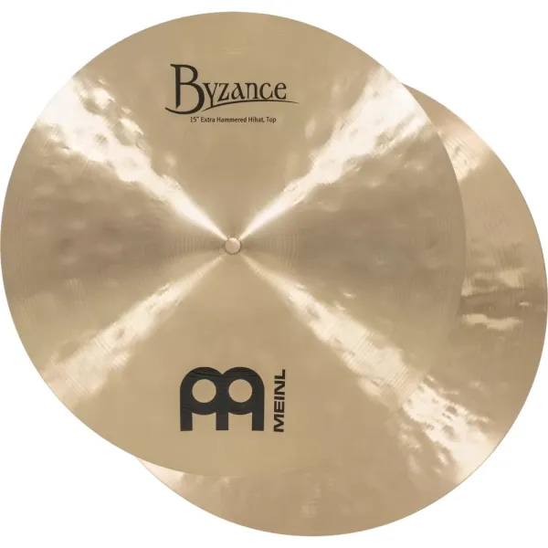 MEINL Byzance Traditional 15" Extra Hammered Hit-hat