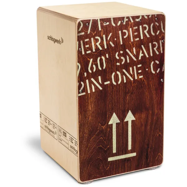 SCHLAGWERK CP404RED Cajon 2Inone Large Red