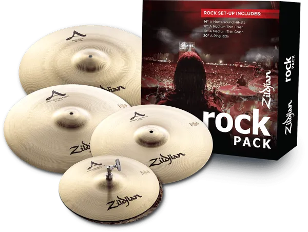ZILDJIAN A Serie Rock Pack 4pcs
