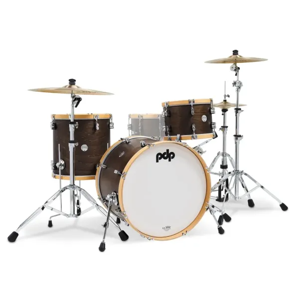 PDP Concept Classic Batterie 22"/3pcs Walnut Stain/Natural Hoop