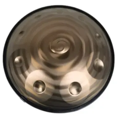 Produit SOLAR PERCUSSION Handpan - D kurd (9 notes) - Golden Helix Image