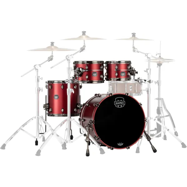 MAPEX Saturn Evolution Batterie 20"/4pcs Tuscan Red