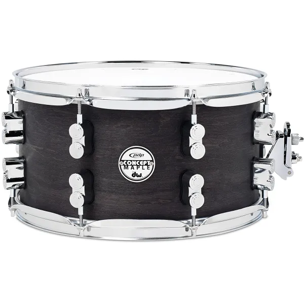 PDP Concept Series Caisse Claire 13"x 07" Black Wax Satin Black