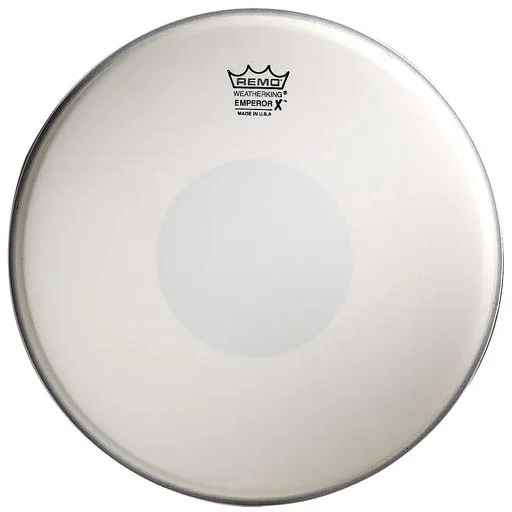 REMO Emperor X 13" Coated Black Dot
