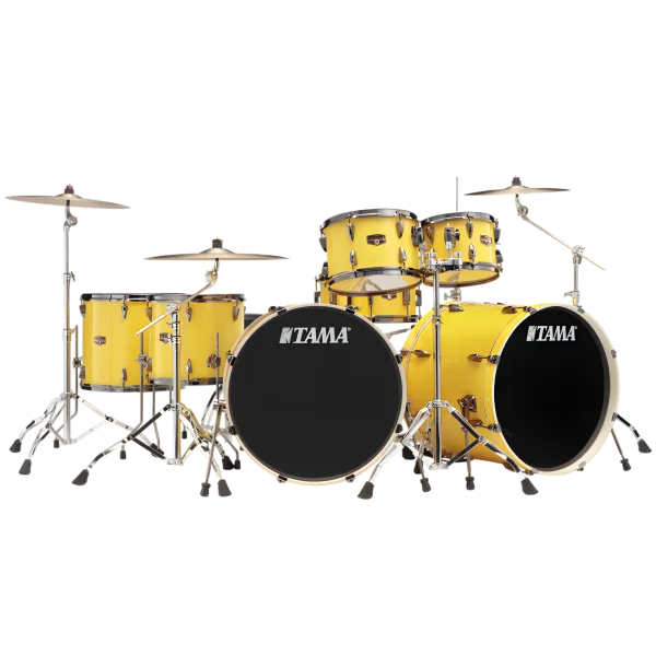 TAMA Imperialstar Batterie 22"/7pcs - Electric Yellow Ltd Lars Ulrich