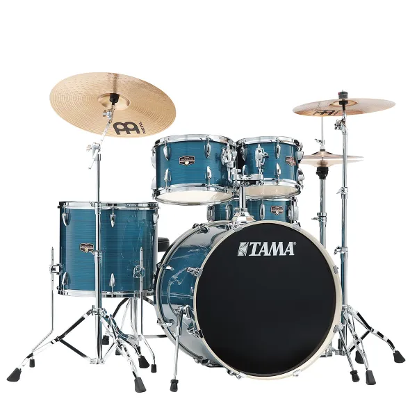 TAMA Imperialstar Batterie 22"/5pcs Hairline Blue