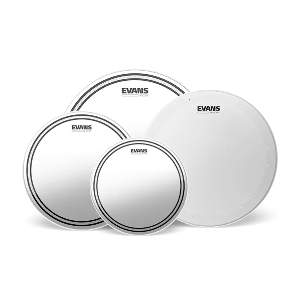 EVANS Pack EC2S Clear 10"/12"/16" + HD Dry 14"