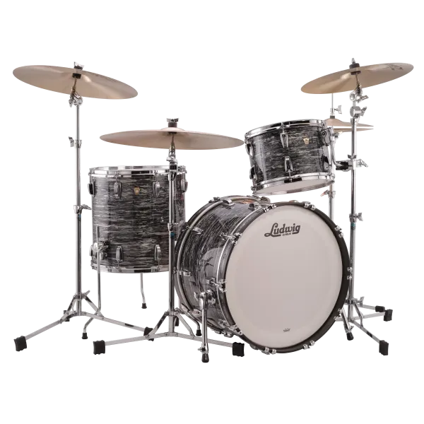 LUDWIG Classic Maple Batterie 22"/3pcs Vintage Black Oyster