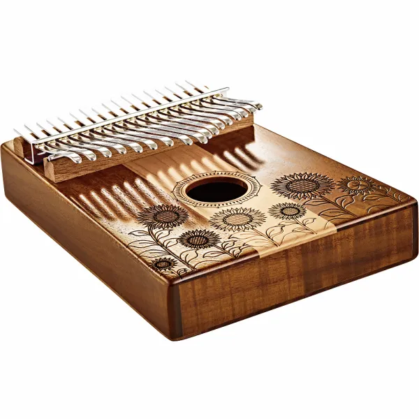 Kalimba Meinl Sonic Energy 17 Lames Maple Acacia - Soundhole- Do Maje