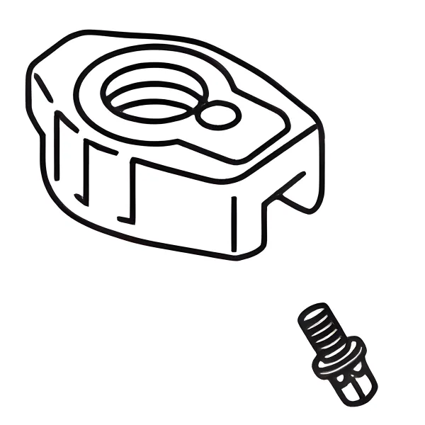 Ecrou Pearl Pour Tilter Dcl300P (X1)