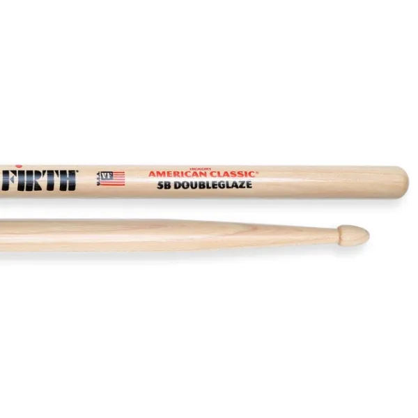 VIC FIRTH 5B American Classic Hickory Double Glaze