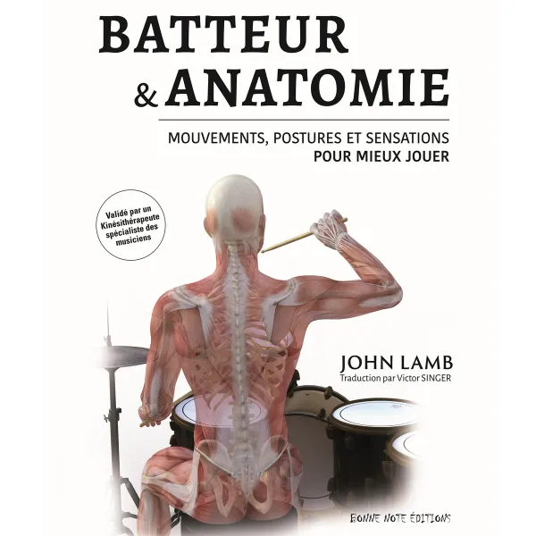 Livre Batteur & Anatomie - John Lamb