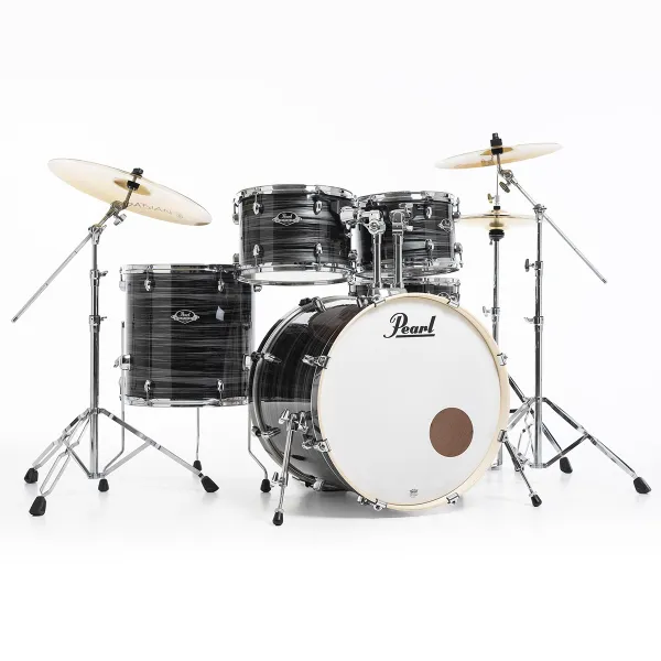 PEARL Export Standard 22"/5pcs Graphite Silver Twist