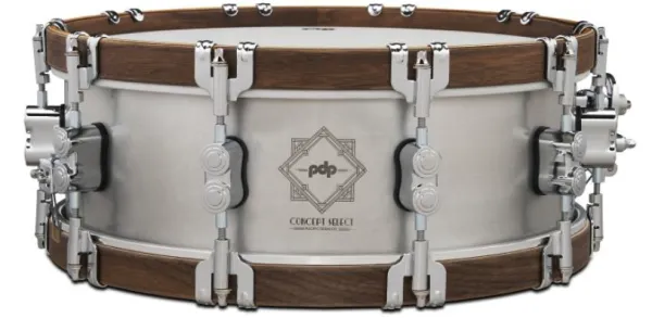 PDP Concept Series Caisse Claire 14"x 05" Aluminium Wood Hoop 3mm