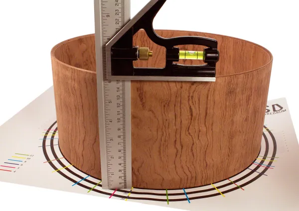 Gabarit Sparedrum - Percage 6" A 16"