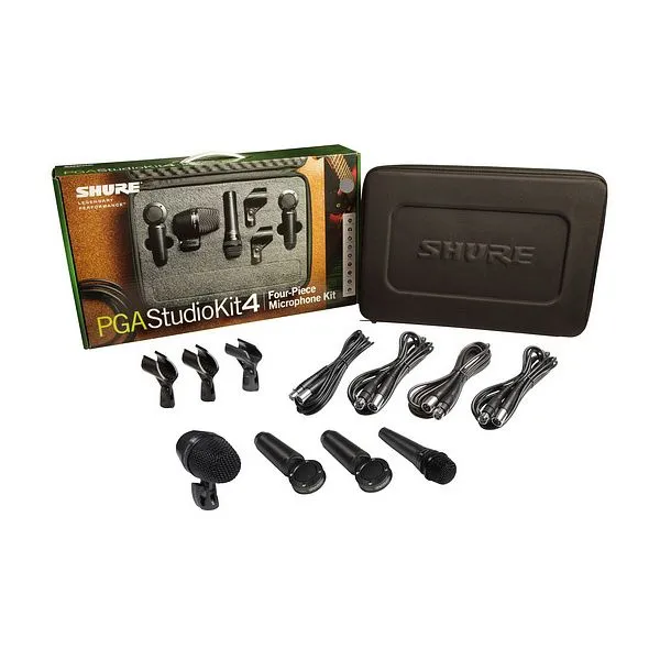 Pack Micro Shure Studio - 4 Micros