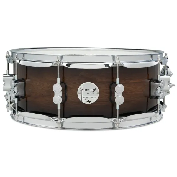Produit PDP Concept Maple Exotic Caisse Claire 14"x 5.5" Walnut To Charcoal Burst Image