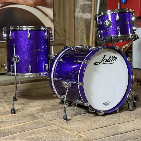 LALITE Maple Batterie 18"/4pcs Royal Purple Sparkle