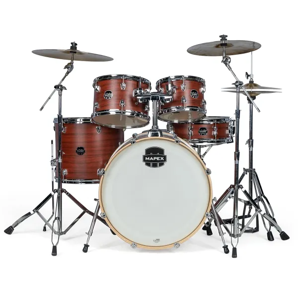 MAPEX Venus Batterie 22"/5pcs Redwood, Limited Edition + Cymbales