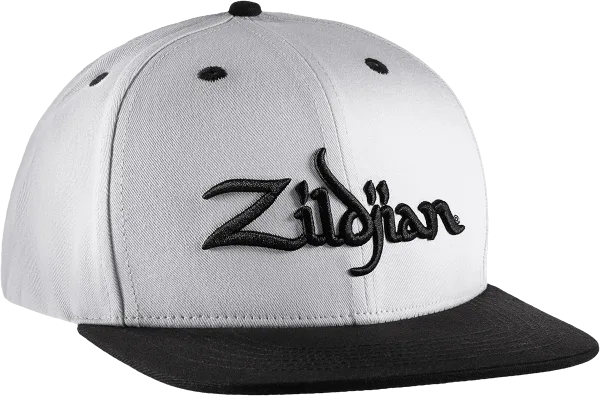 ZILDJIAN Casquette White Snapback 6 Panel