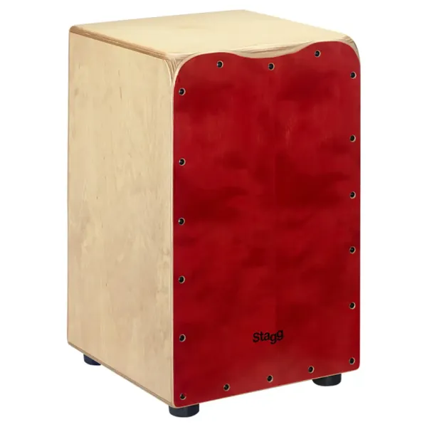 STAGG CAJ-50M-RD Cajon Red