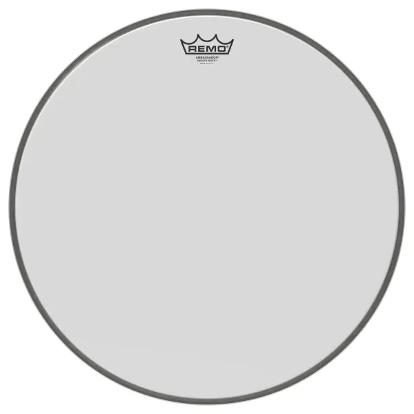 Produit REMO Ambassador 18" Bass Smooth White Image