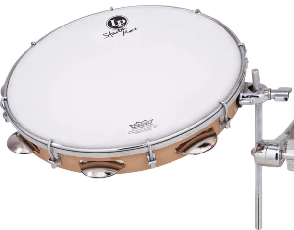 Pandeiro LP 3012Sm Stanton Moore 12" Wood - Peau Sablee - Fixation